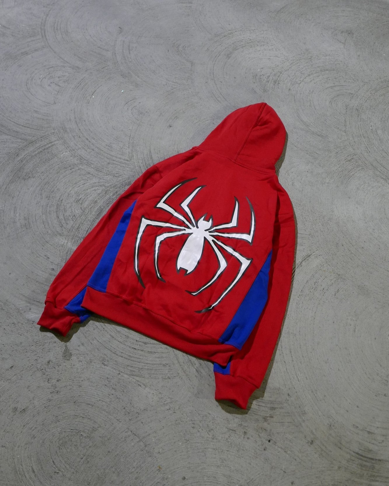Spider Full-Zip in Red and Blue