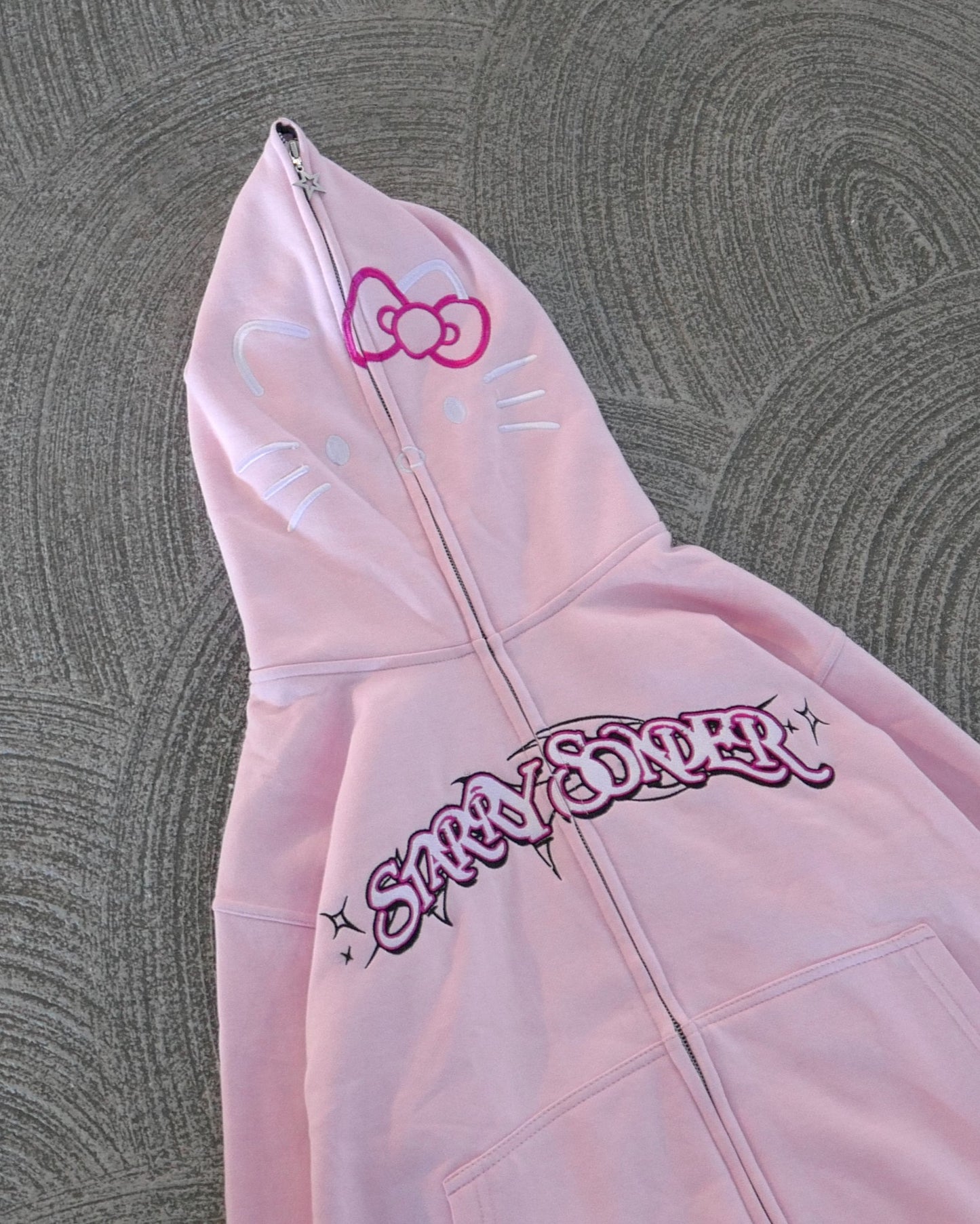 Kitty Full-Zip in Pink