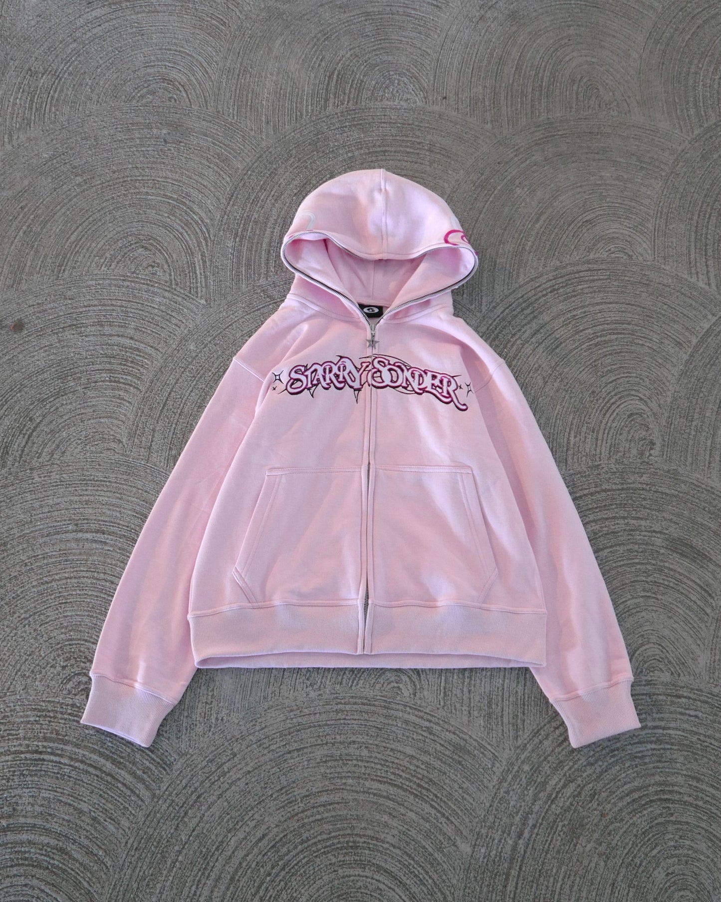 Kitty Full-Zip in Pink
