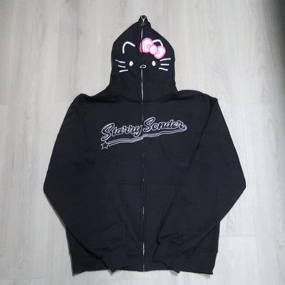 OG Hello Kitty Full Zip Black